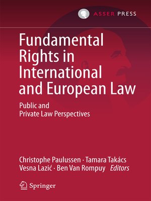 cover image of Fundamental Rights in International and European Law